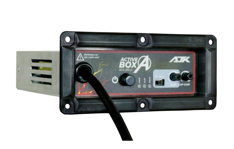 Imagem de Amplificador Active Box AJK 350.2 RCA 350 Watts Rms 2 Canais - Bivolt