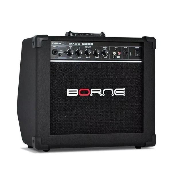 Imagem de Amplificador Borne Contra baixo Impact Bass CB60 Preto CB-60