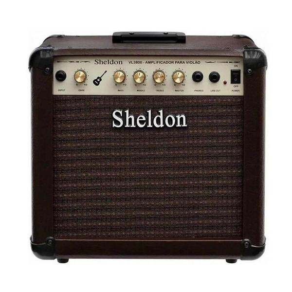 Imagem de Amplificador (Cubo) Sheldon Vl3800 Para Violão 40 Watts Rms