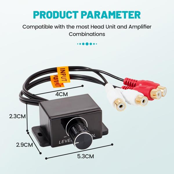 Imagem de Amplificador de carro RCA Level Controller Unith Universal