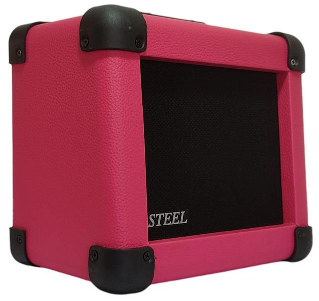 Imagem de Amplificador De Guitarra Cubo Steel 20Gt 6 Pol. 15W Rms Rosa