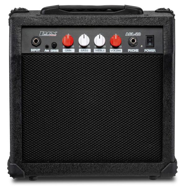 Imagem de Amplificador de Guitarra Elétrica LyxPro 20W - Alto-Falante Preto