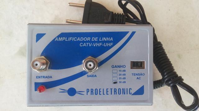 Imagem de Amplificador de Linha 30db Pqal-3000 Proeletronic