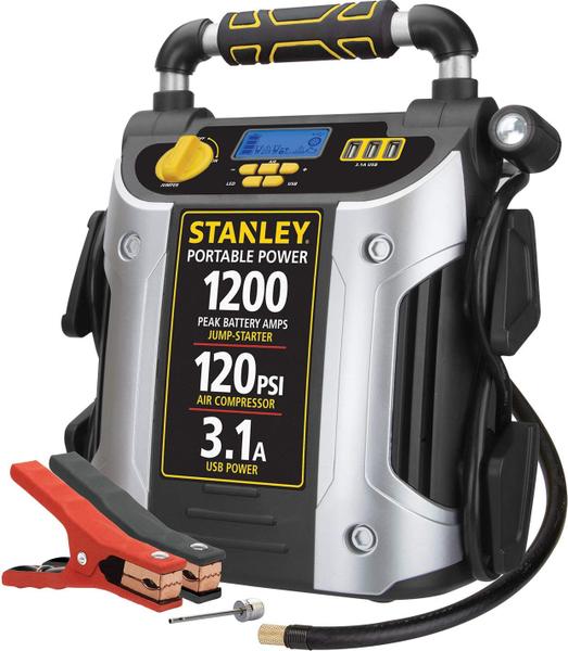 Imagem de Amplificador de pico Jump Starter STANLEY J5C09D 1200 com compressor de ar