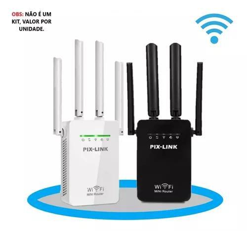Imagem de Amplificador de Sinal para Wi-fi: 4 Antenas de Cobertura