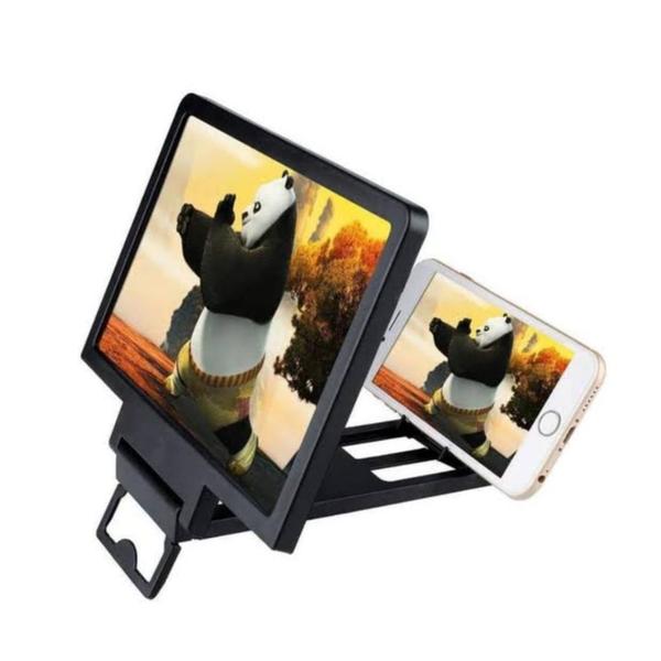 Amplificador De Tela De Celular Com Suporte Lente De Aumento Lupa