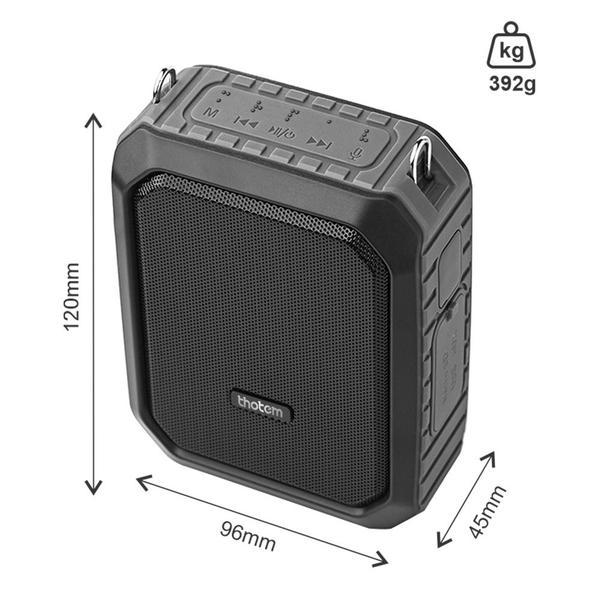 Imagem de Amplificador de Voz Portátil Profissional THOTEM AX + 2 Microfones e Potência 18W - Kit do Professor