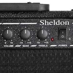 Imagem de Amplificador Guitarra Violão Multiuso Sheldon MAX500 15W Preto