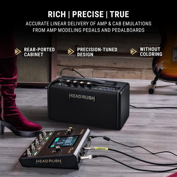 Imagem de Amplificador HEADRUSH FRFR-GO 30W para guitarra elétrica e baixo