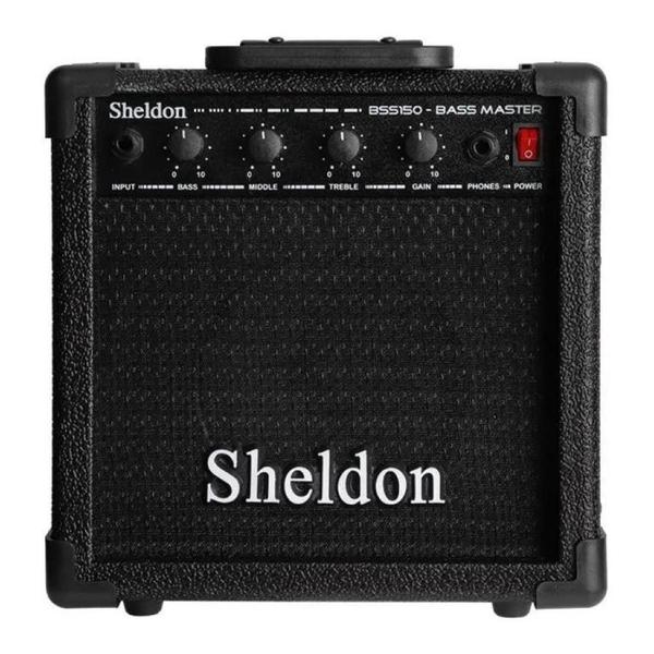 Imagem de Amplificador Para Contra Baixo BSS-150 Sheldon 6 Pol Bivolt 15W RMS