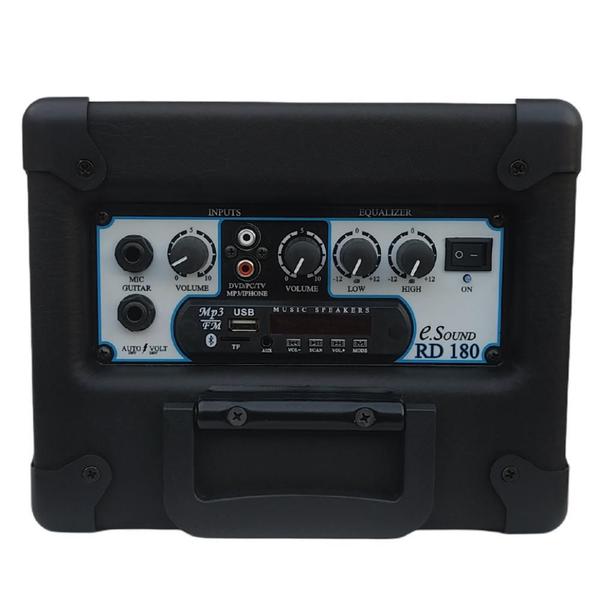 Imagem de Amplificador Para Violão - Bluetooth, Sd, Usb, Fm - 30 Watts