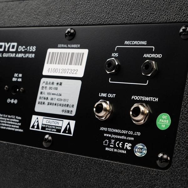 Amplificador portátil para guitarra multiefeito Joyo DC-15S Imagem de Amplificador portátil para guitarra multiefeito Joyo DC-15S
