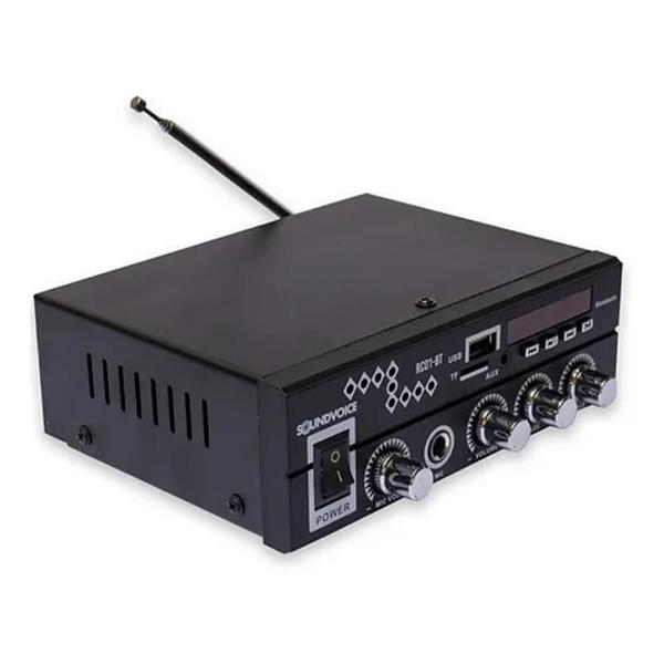 Imagem de Amplificador receiver soundvoice rc01bt 60w