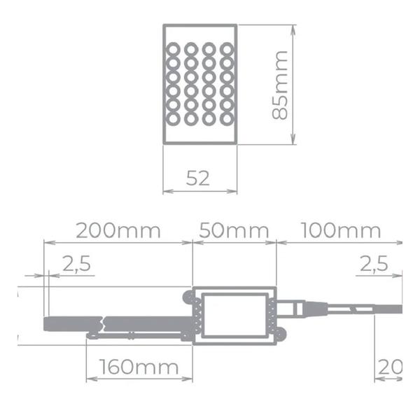 Amplificador RGBW Para Fita LED 12/24v Stella Imagem de Amplificador RGBW Para Fita LED 12/24v Stella