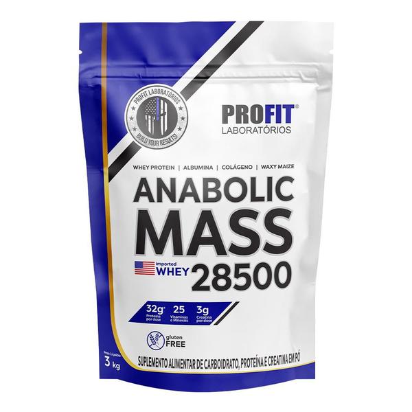 Imagem de Anabolic Mass 28500 - Hipercalórico - Massa Refil 3kg - Profit