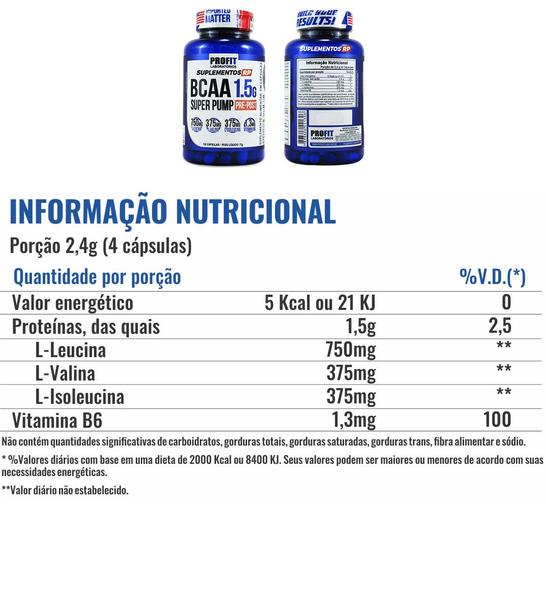 Imagem de Anabolic Mass Protein 3kg+ Creatina 150g+ Bcaa 120cap Profit