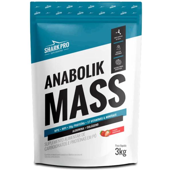 Imagem de Anabolik Mass 2544 Pounch 3kg Shark Pro