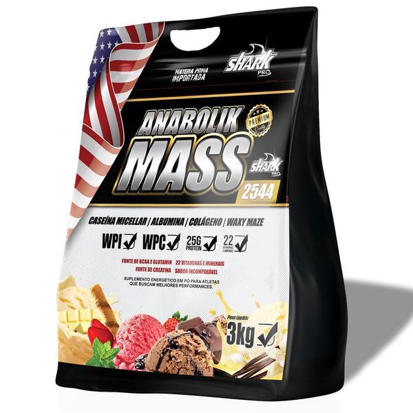 Imagem de Anabolik Mass Pounch 3Kg Ganho De Massa Muscular Chocolate