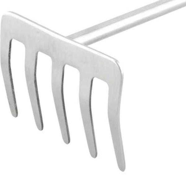 Imagem de Ancinho 5 Dentes Inox Para Jardim Vonder Plus