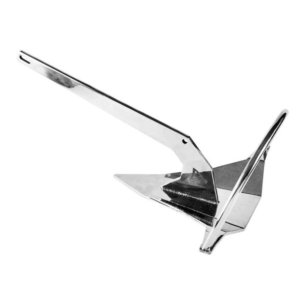 Âncora Alfa em Aço Inox 1,4 Kg P/ Embarcações e Jet Ski Imagem de Âncora Alfa em Aço Inox 1,4 Kg P/ Embarcações e Jet Ski