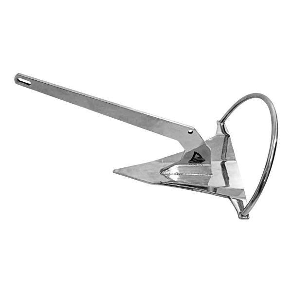Âncora Alfa em Aço Inox 1,4 Kg P/ Embarcações e Jet Ski Imagem de Âncora Alfa em Aço Inox 1,4 Kg P/ Embarcações e Jet Ski