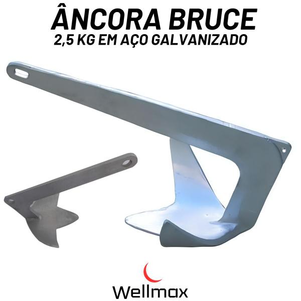 Imagem de Âncora Bruce Galvanizada 2,5 KG