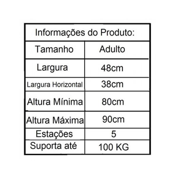 Imagem de Andador Adulto Idoso Alumínio Dobrável Articulado Regulável