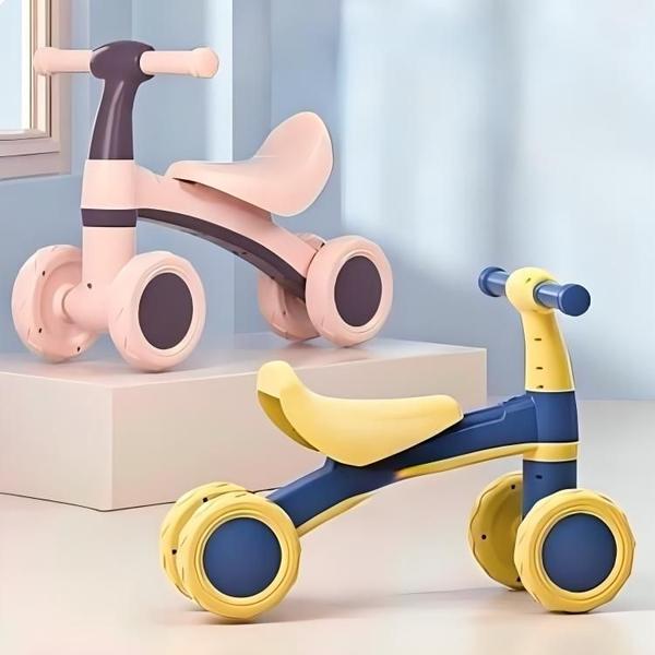 Imagem de Andador Andatoy Azul e Amarelo Infantil Primeiros Passos 8307 - Braskit