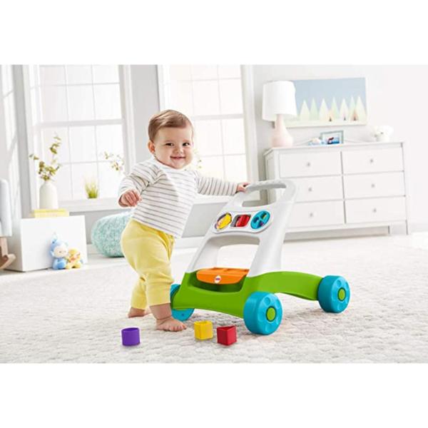 Andador Apoiador De Atividades Fisher Price FYK65 - Mattel Imagem de Andador Apoiador De Atividades Fisher Price FYK65 - Mattel