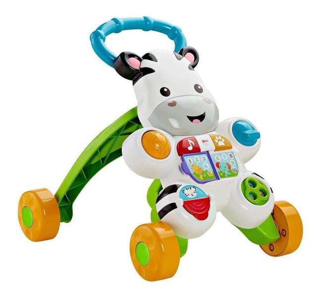 Imagem de Andador Apoiador de Atividades Zebra Fisher Price Dlh48