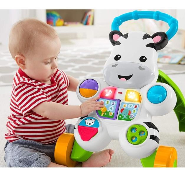 Imagem de Andador Apoiador de Atividades Zebra Fisher Price Dlh48