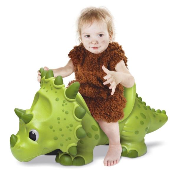 Imagem de Andador Baby Dinossauro Tricerátops Gigante + Ovo Surpresa