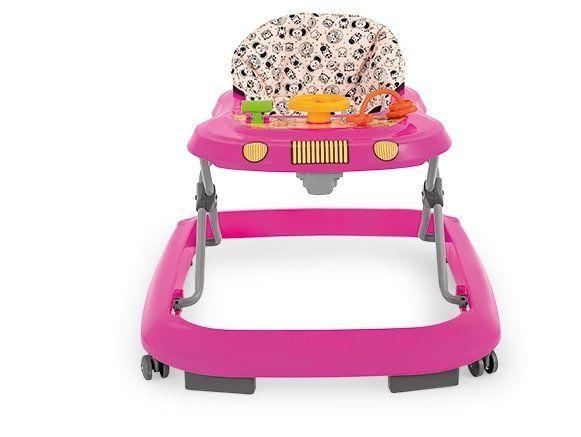 Imagem de Andador Bebê Safari II Rosa Tutti Baby: Alegria e Segurança para os Primeiros Passos!