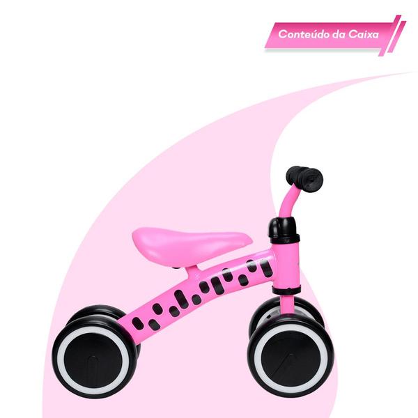 Imagem de Andador Bicicleta de Equilíbrio Infantil 4 Rodas Zippy Toys