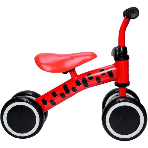 Imagem de Andador Bicicleta De Equilíbrio Infantil Vermelho Para Bebês - Zippy Toys