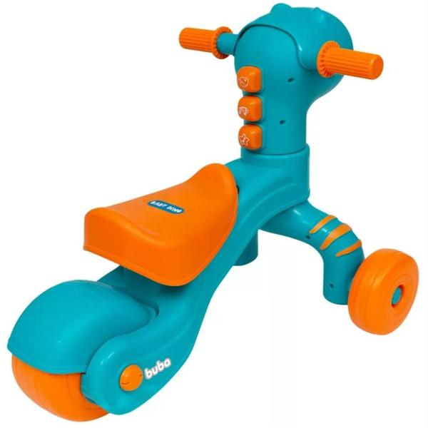 Imagem de Andador Buba Infantil Triciclo Baby Dino Verde - 16993