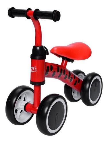 Imagem de Andador Carro Infantil Bicicleta Equilibro Vermelho Zippy