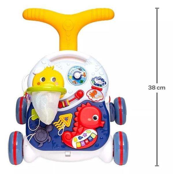 Andador Educativo Bebê 3 Em 1 Mesinha Brinquedo Musical Buba Imagem de Andador Educativo Bebê 3 Em 1 Mesinha Brinquedo Musical Buba
