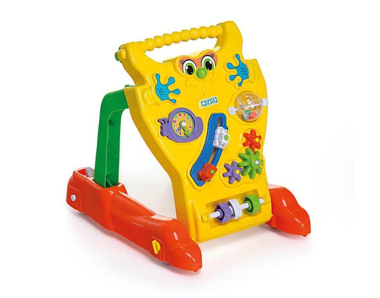 Imagem de Andador Feliz Brinquedo Educativo Bebê Calesita Ref 902 Amarelo