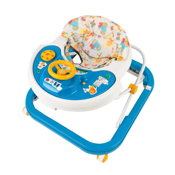 Imagem de Andador Infantil Azul Musical para Bebe Softway