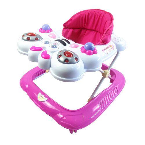 Imagem de Andador Infantil Bebe Bichos Abelha Rosa Baby Style