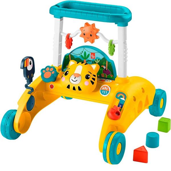 Imagem de Andador Infantil de Dois Lados - Primeiros Passos - Tigre - Fisher-Price