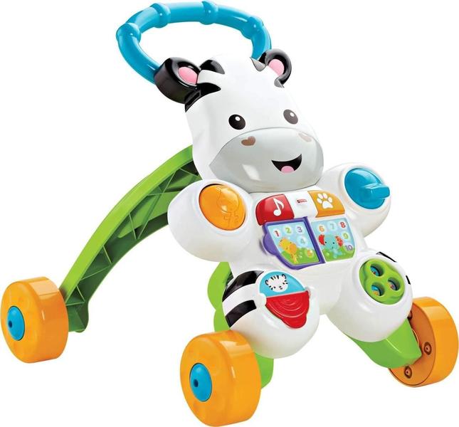 Imagem de Andador Infantil Fisher Price Zebrinha Som e Luzes - DLH48