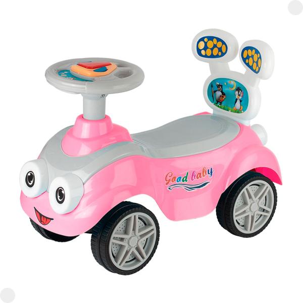 Imagem de Andador Infantil Good Baby Rosa C/ Som 8304 - Braskit