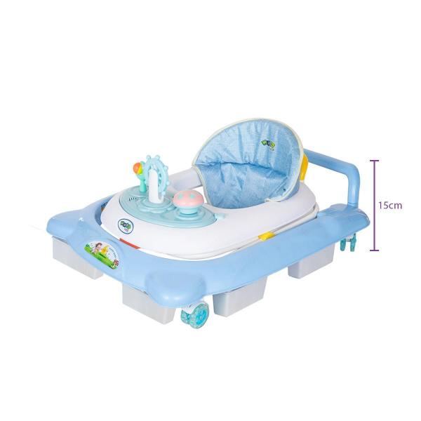 Imagem de Andador Infantil Maxi Baby - 4 Rodas, 4 Freios - ul