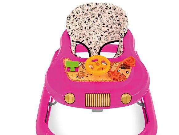 Imagem de Andador Infantil Musical Andador Para Bebê Andaja Meninos E Meninas Safari II Até 12 Kg Tutti Baby