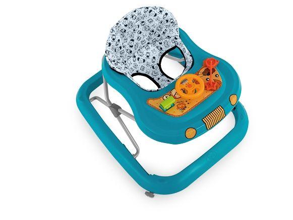 Imagem de Andador Infantil Musical Andador Para Bebê Andaja Meninos E Meninas Safari II Até 12 Kg Tutti Baby