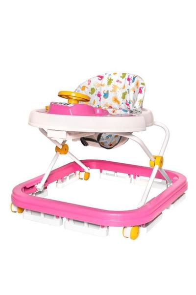 Imagem de Andador Infantil Musical Bichinhos Rosa - Styll Baby