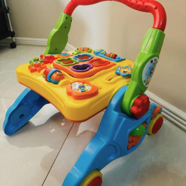 Andador Infantil Musical Multifuncional 4 em 1 Didático - Maral Imagem de Andador Infantil Musical Multifuncional 4 em 1 Didático