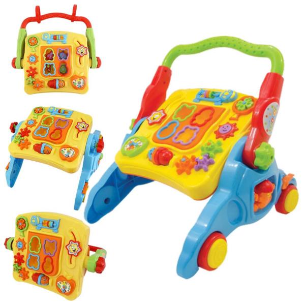 Andador Infantil Musical Multifuncional 4 em 1 Didático - Maral Imagem de Andador Infantil Musical Multifuncional 4 em 1 Didático